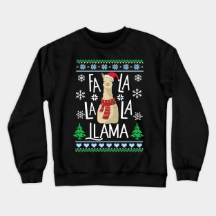 Fa La La La Llama Crewneck Sweatshirt